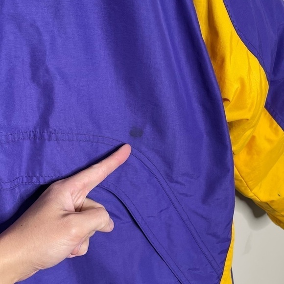 Reebok Minnesota Vikings Football Winter Coat Y2K - Picture 12 of 13